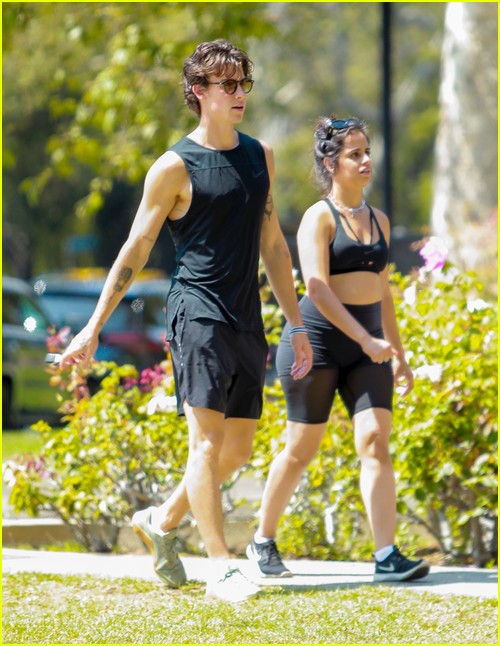 shawn mendes camila cabello look so in love on a stroll in la 73
