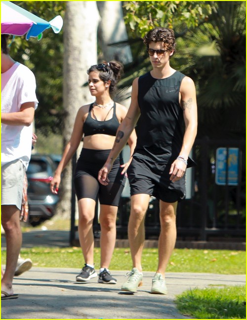 shawn mendes camila cabello look so in love on a stroll in la 78