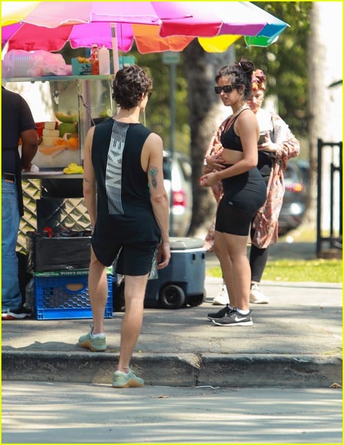 shawn mendes camila cabello look so in love on a stroll in la 85