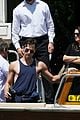 brandon flynn shows off his fit physique during day out in venice 13