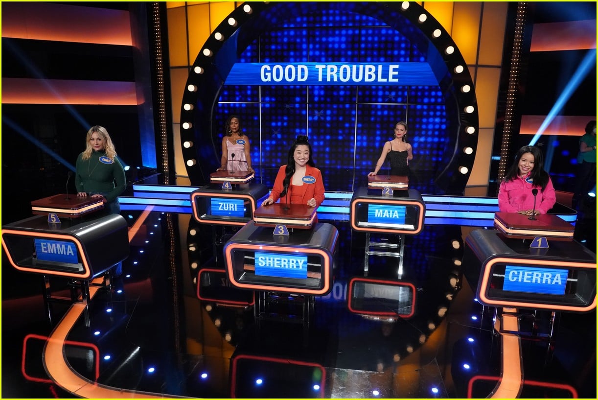 grownish versus good trouble on celebrity family feud every video 19