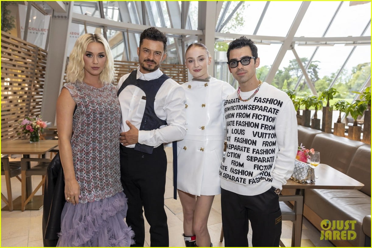 joe jonas sophie turner attend louis vuitton foundation event in paris 28