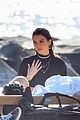 kendall jenner hits the beach for photo shoot in st tropez 01