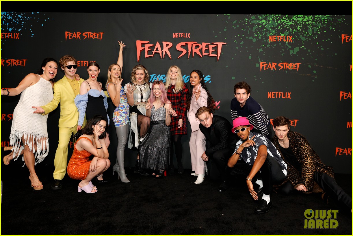 Kiana Madeira & Olivia Scott Welch Premiere Final 'Fear Street' Movie