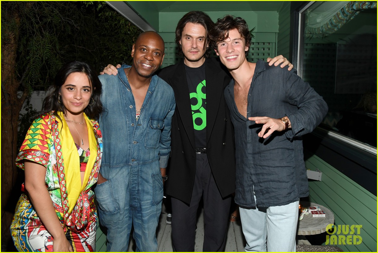 shawn mendes camila cabello more john mayer release party 05