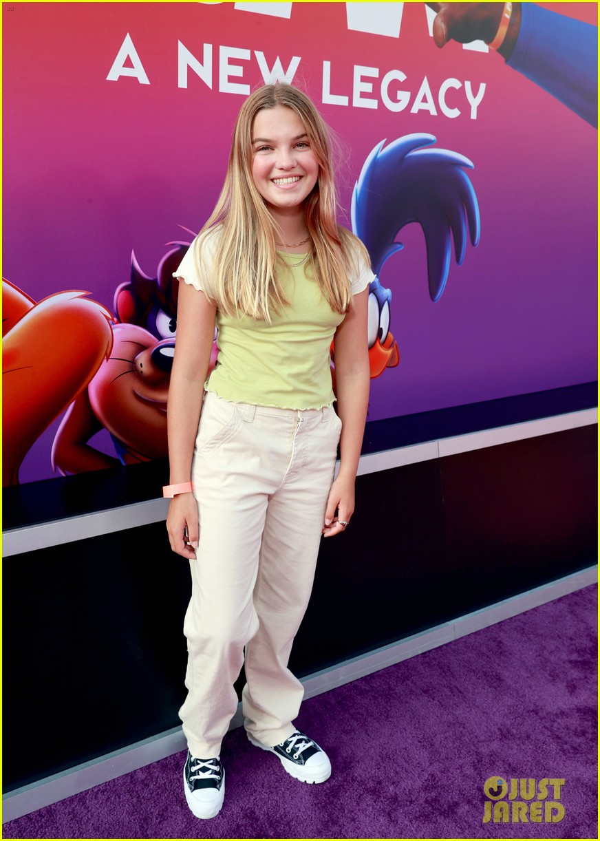 good luck charlies mia talerico looks so grown up at space jam premiere 01