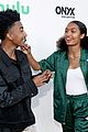 yara shahidi reunites with her little bro miles brown at summer of soul event 12