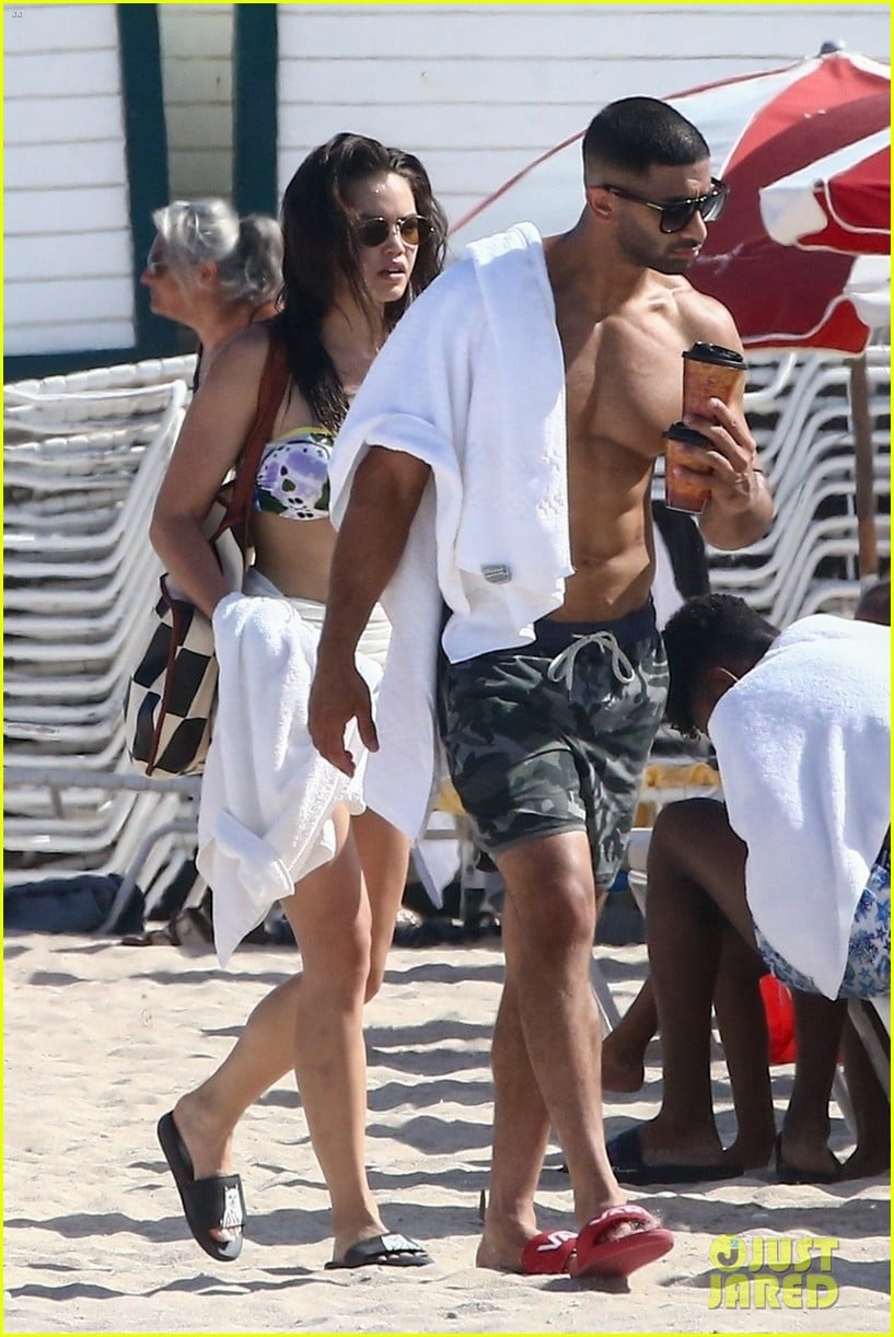 alisha boe maia reficco more hit the beach on day off 02