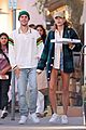 justin bieber hailey pick up pizza for dinner 05