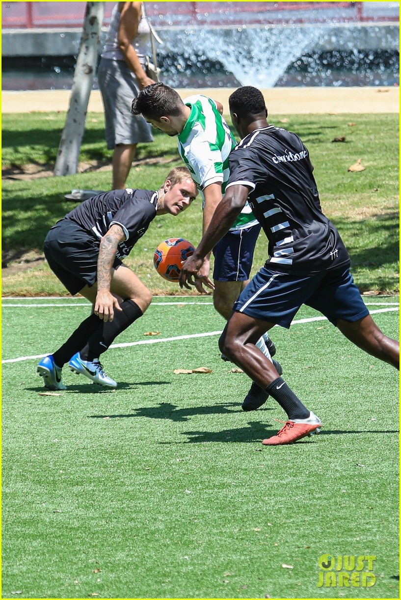 Justin Bieber Plays In His Saturday Soccer League Photos Photo 