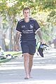 justin bieber plays soccer with friends 01