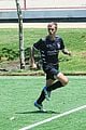 justin bieber plays soccer with friends 08