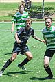 justin bieber plays soccer with friends 14