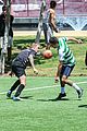 justin bieber plays soccer with friends 17
