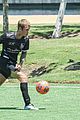 justin bieber plays soccer with friends 20