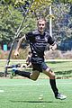 justin bieber plays soccer with friends 50