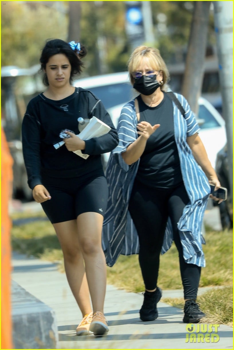 Camila Cabello & Her Mom Pick Up Lunch to Go in West Hollywood | Photo