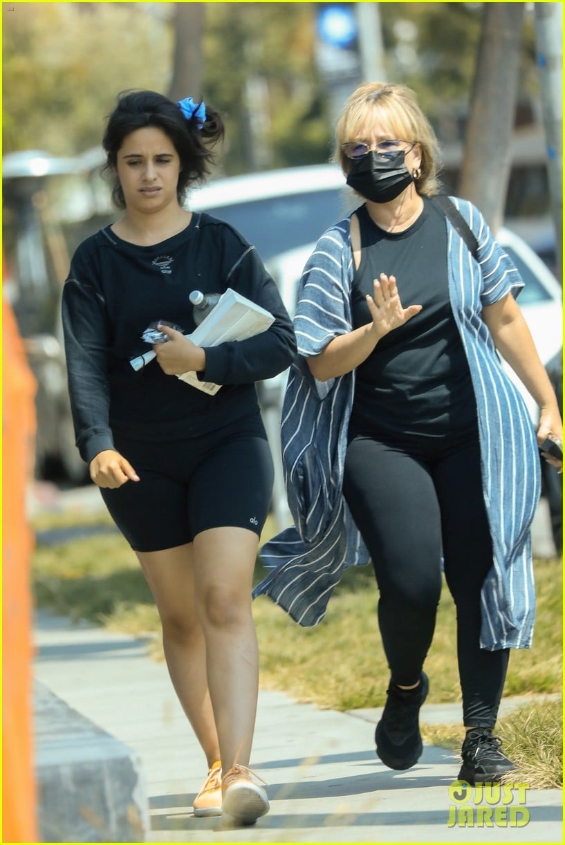 Camila Cabello & Her Mom Pick Up Lunch to Go in West Hollywood | Photo