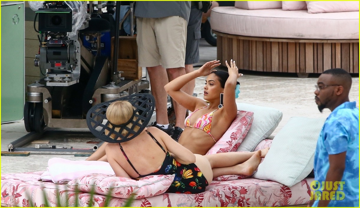 camila mendes maya hawke lounge swimsuits strangers movie 29