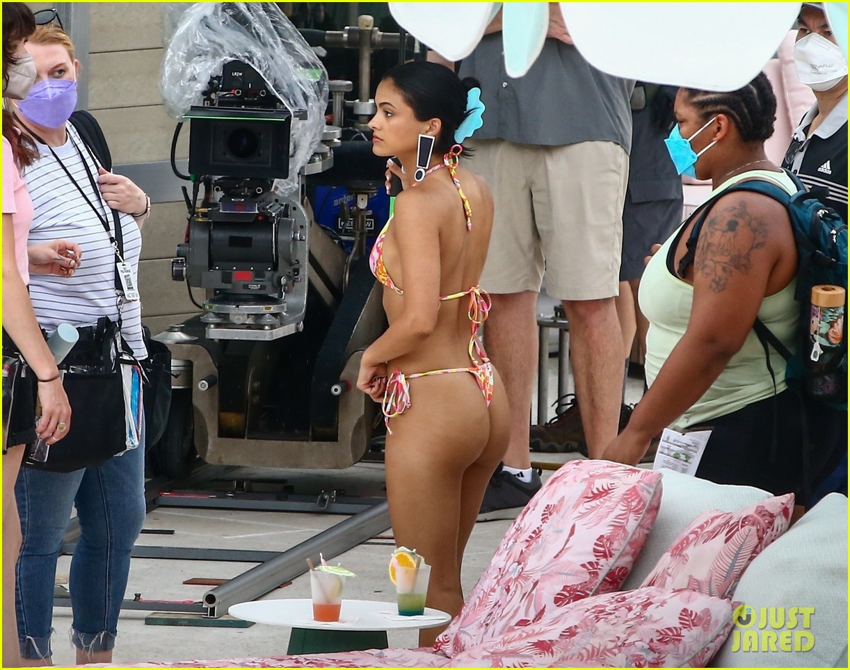 camila mendes maya hawke lounge swimsuits strangers movie 42