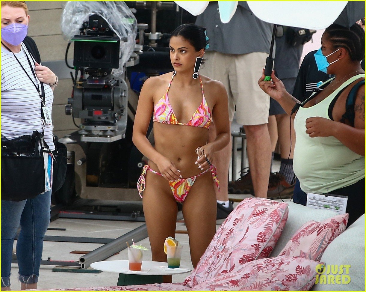 camila mendes maya hawke lounge swimsuits strangers movie 46
