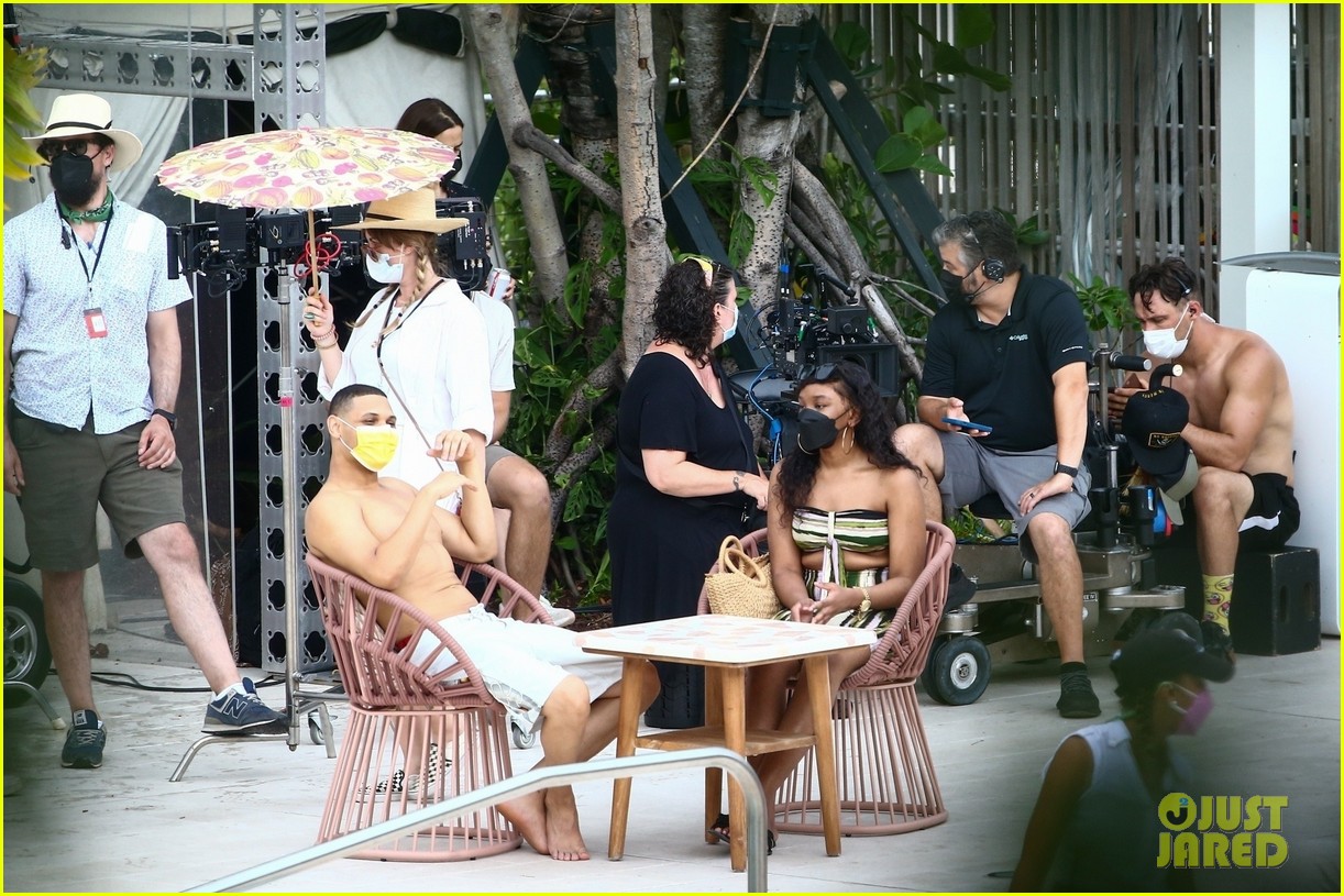 camila mendes maya hawke lounge swimsuits strangers movie 57