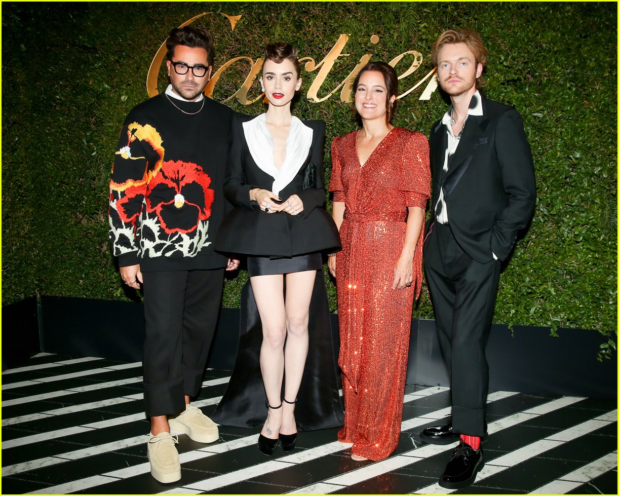 lily collins dove cameron cartier event 01