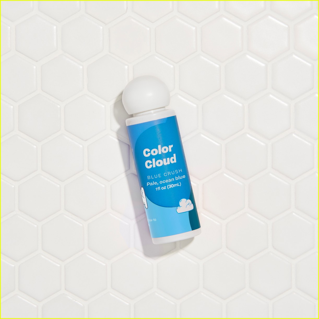 ellie thumann teams with hally for new limited edition blue hair dye 03
