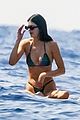 kendall jenner lounges on float in the water 11