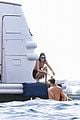 kendall jenner lounges on float in the water 18