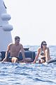 kendall jenner lounges on float in the water 24