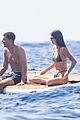 kendall jenner lounges on float in the water 33
