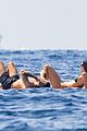 kendall jenner lounges on float in the water 56