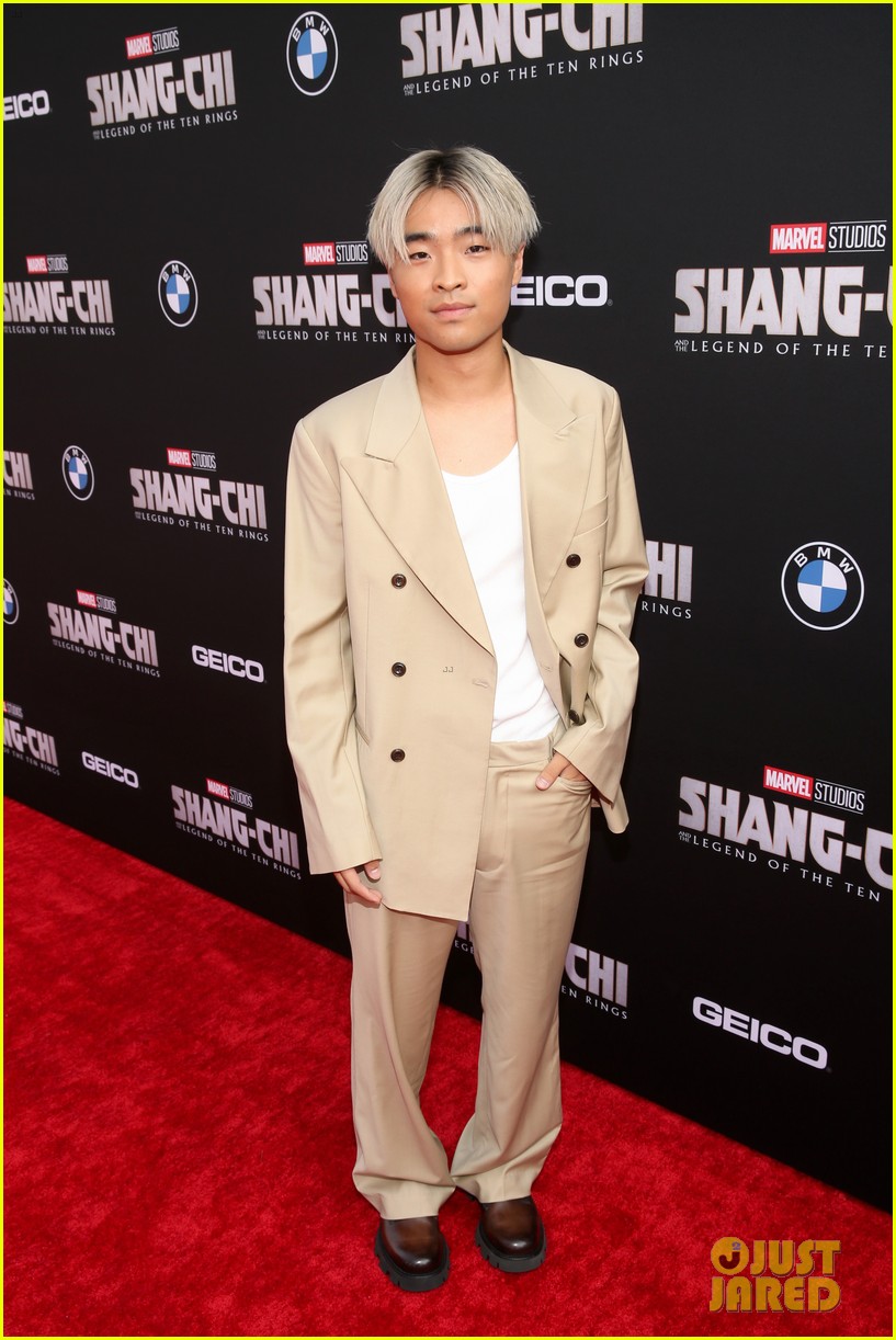 olivia liang alan kim more step out for shang chi premiere 05