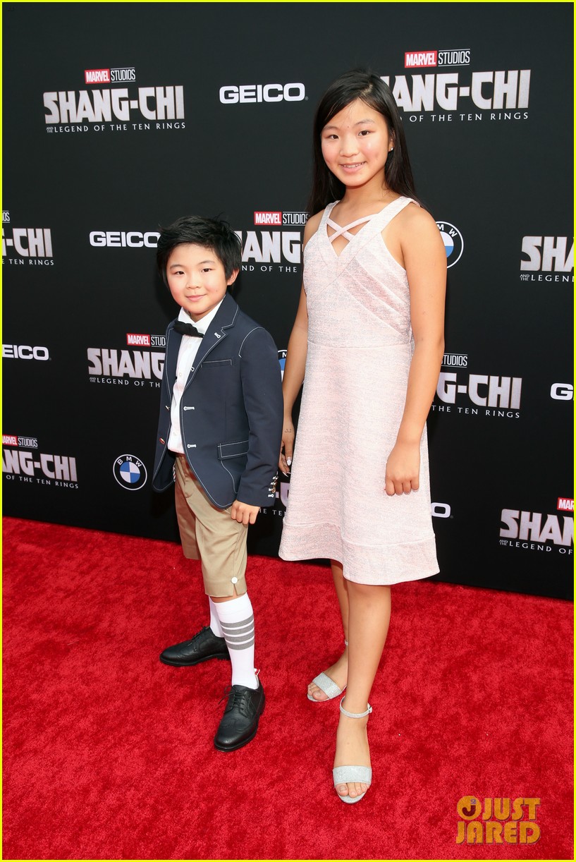 olivia liang alan kim more step out for shang chi premiere 11