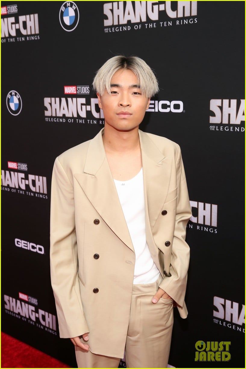 olivia liang alan kim more step out for shang chi premiere 12