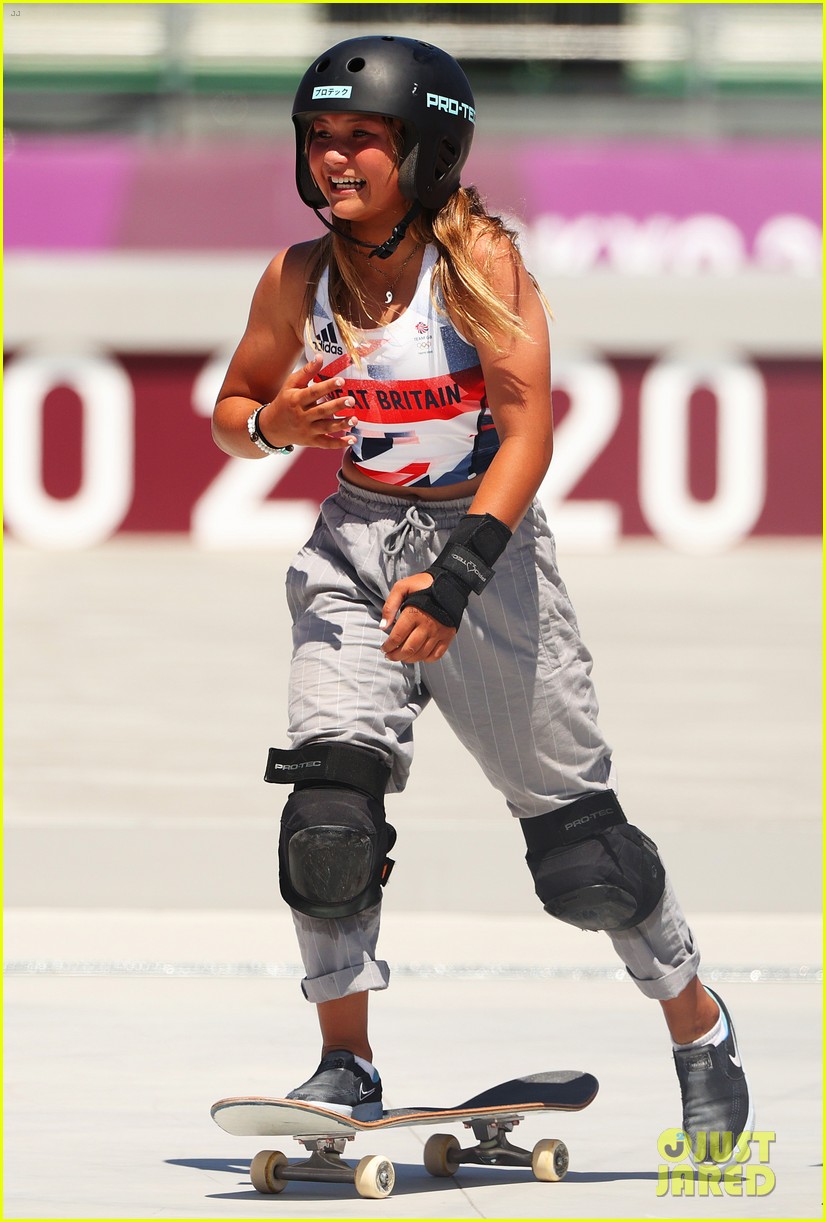 sky brown wins bronze at first ever olympic games youngest british competitor 12