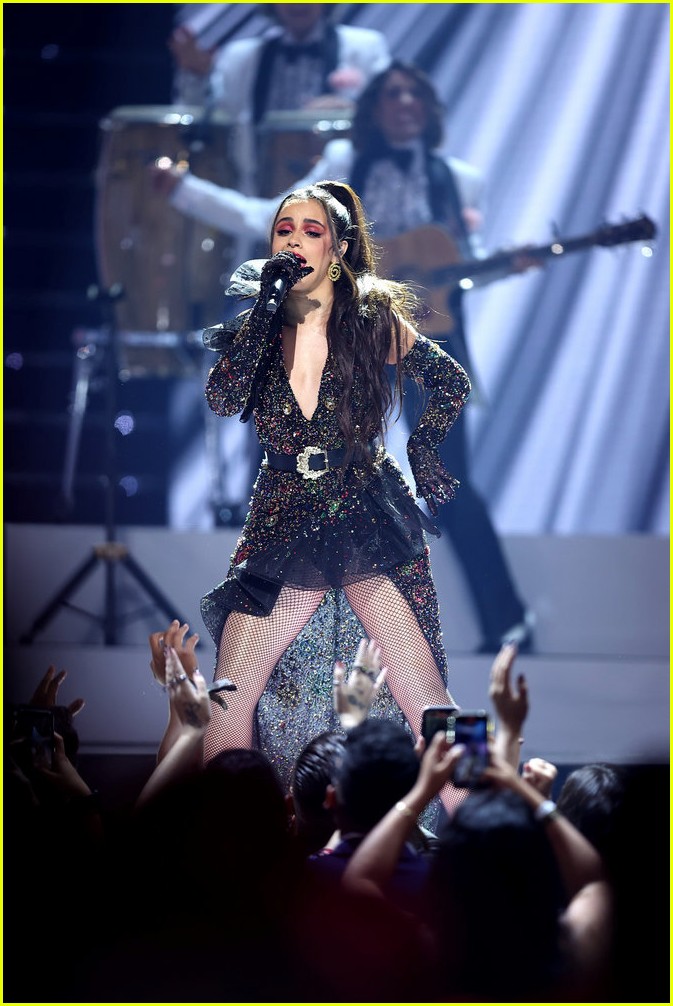 Full Sized Photo of camila cabello performance at billboard latin music