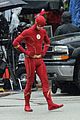 grant gustin photographed on the flash set for first time in season 8 03
