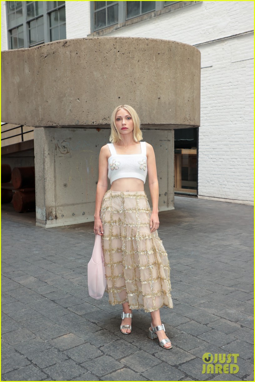 Dove Cameron Joins Halle Bailey For Rodarte's Presentation During NYFW