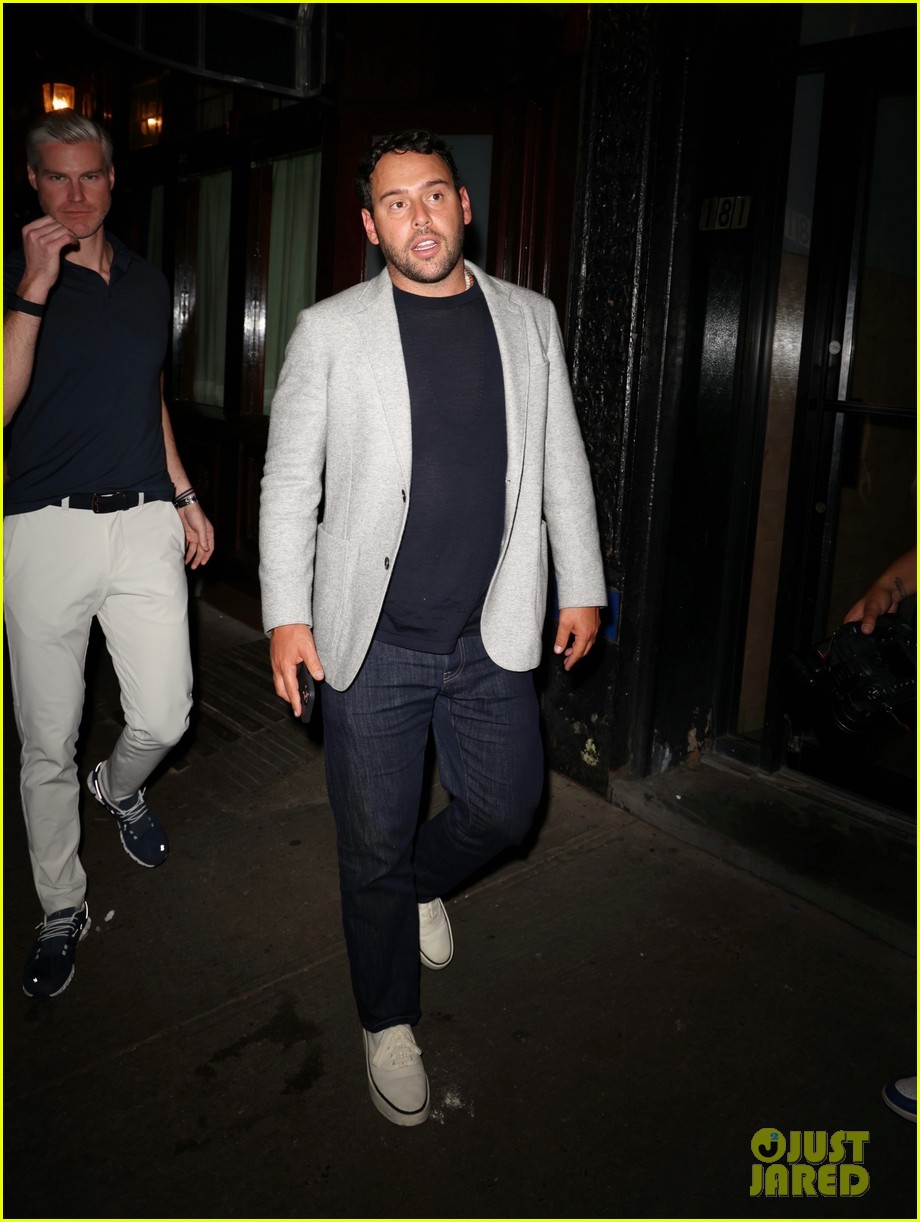 Justin & Hailey Bieber Step Out for Scooter Braun's Star-Studded