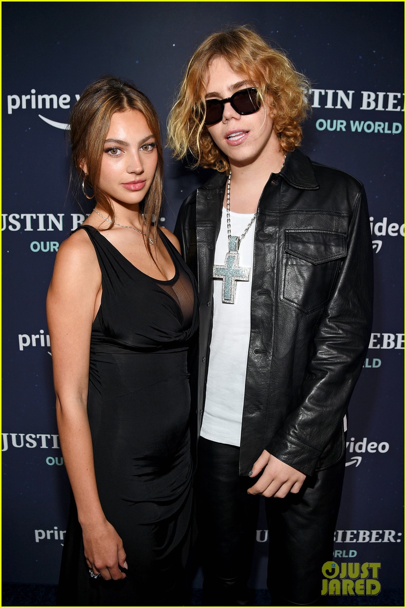 Full Sized Photo of justine skye the kid laroi support justin bieber at