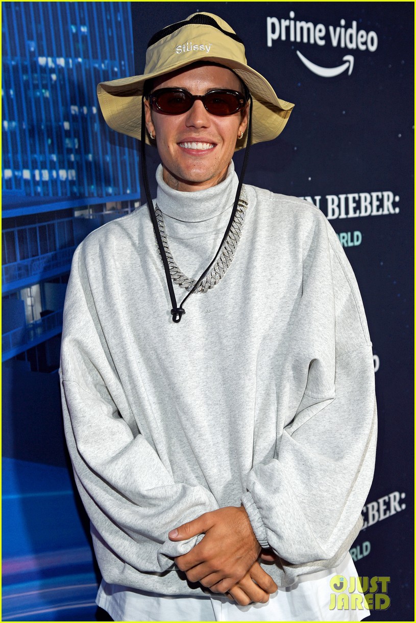 Justine Skye & The Kid LAROI Support Justin Bieber at 'Our World' NYC