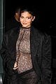 kylie jenner wears completely sheer outfit pregnant 11