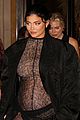 kylie jenner wears completely sheer outfit pregnant 18