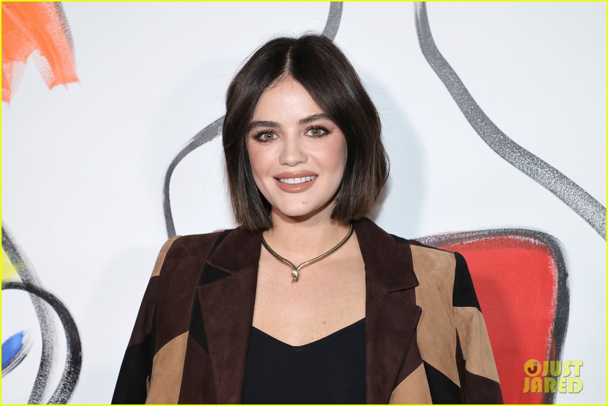 lucy hale azie tesfai meet up at alice olivia fashion show in new york 28