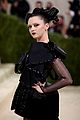 maisie williams is a super chic wednesday addams at met gala 2021 10