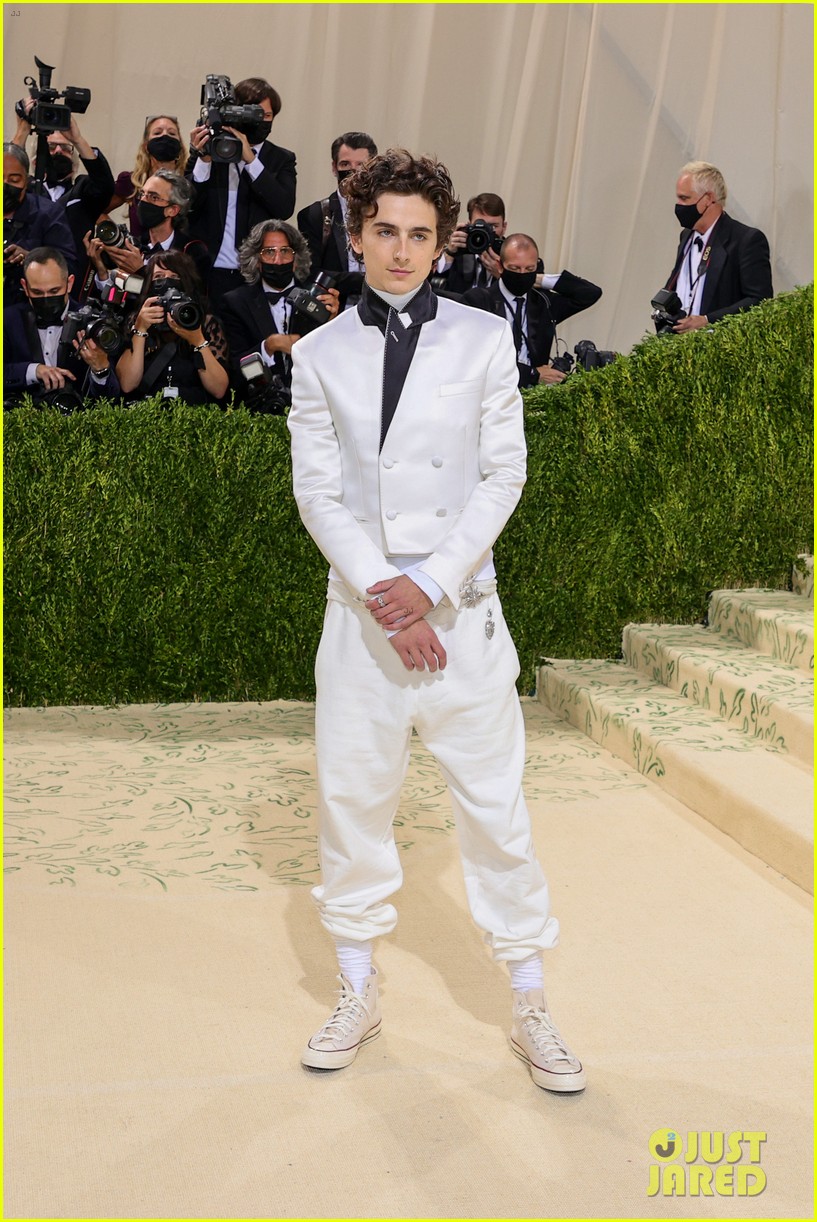 Timothee Chalamet's Smile Will Make You Swoon at Met Gala 2021 Photo