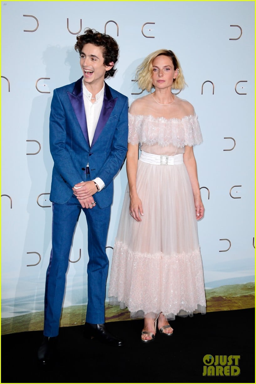 Full Sized Photo of zendaya timothee chalamet rebecca ferguson dune