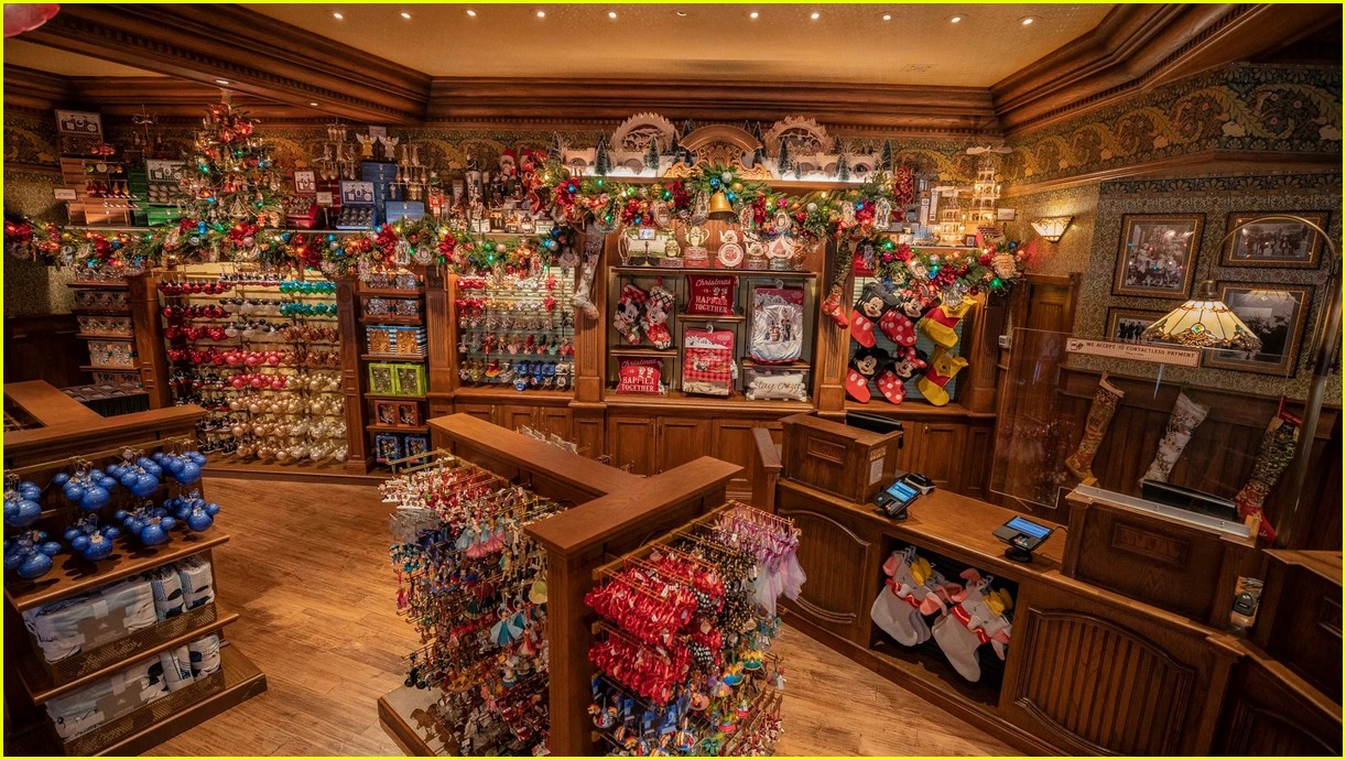 Full Sized Photo of disneyland park opens new year round holiday shop